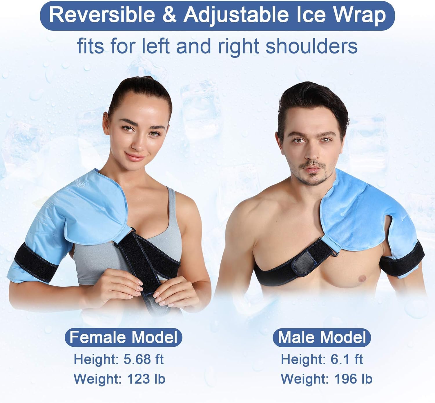 Examination of REVIX Shoulder Ice Pack Rotator Cuff Cold Therapy Wraps