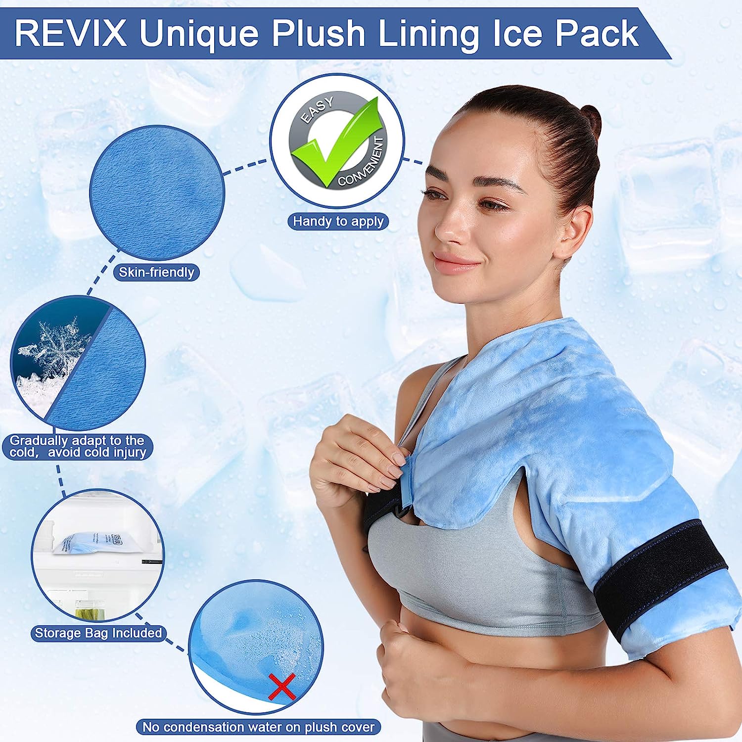 Remarks on REVIX Shoulder Ice Pack Rotator Cuff Cold Therapy Wraps