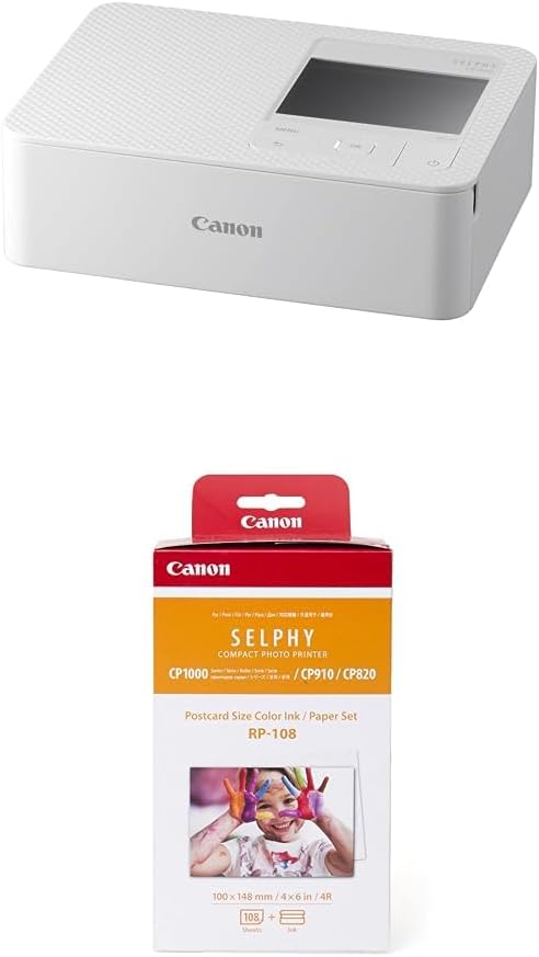 Report: Canon SELPHY CP1500 Compact Photo Printer Black