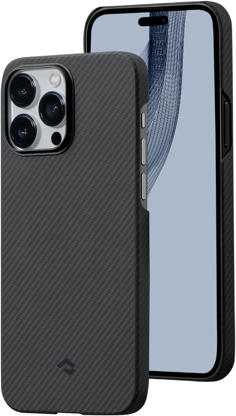 Review of 'pitaka Case for iPhone 14 Pro [MagEZ Case 3 - Black/Grey(Twill)]'