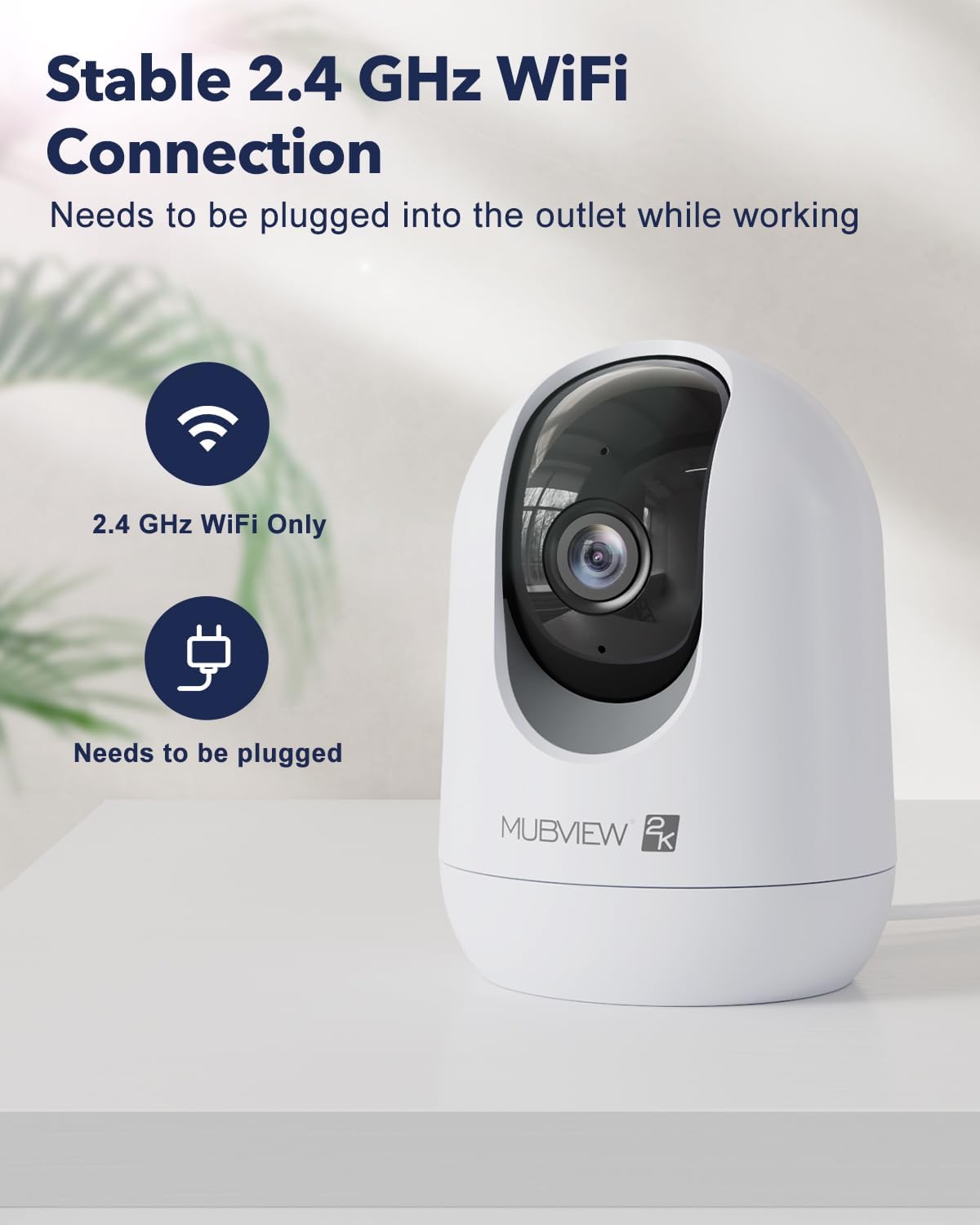 Scrutiny of Indoor Security Camera 2K, Pet Camera with Phone App, WiFi Cameras for Home Security Camera for Dog/ Baby Monitor/Elder Pan Tilt, 2.4G, 24/7
