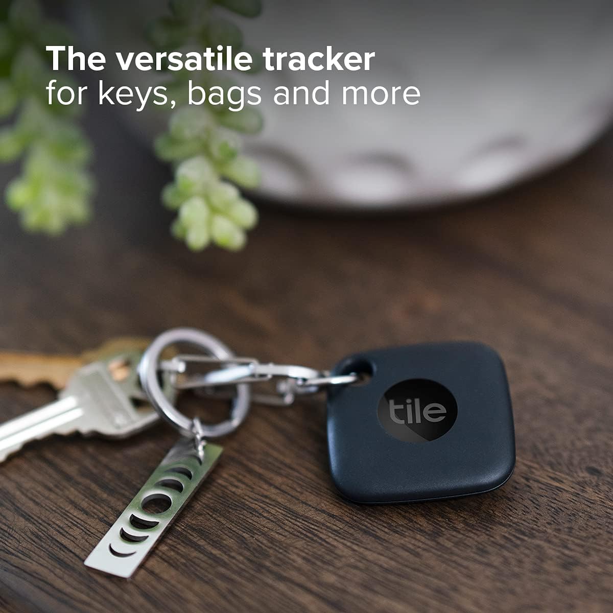 Synopsis: Tile Mate 1-Pack. Black. Bluetooth Tracker