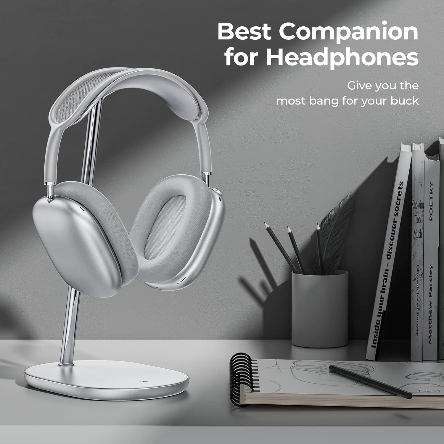 Analyzing BENKS Headphone Stand, Airpods Max Stand, Desktop Headset Holder, Gaming Headset Accessories, Desk Earphone Stand