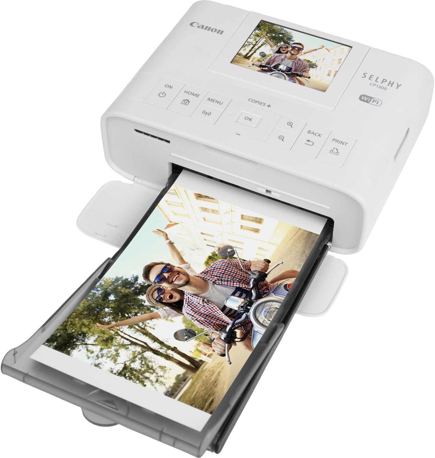 Assessment of Canon SELPHY CP1300 Wireless Compact Photo Printer (White) + Canon KP-108IN Color Ink Paper Set + USB Printer Cable + HeroFiber Ultra Gentle Cleaning Cloth