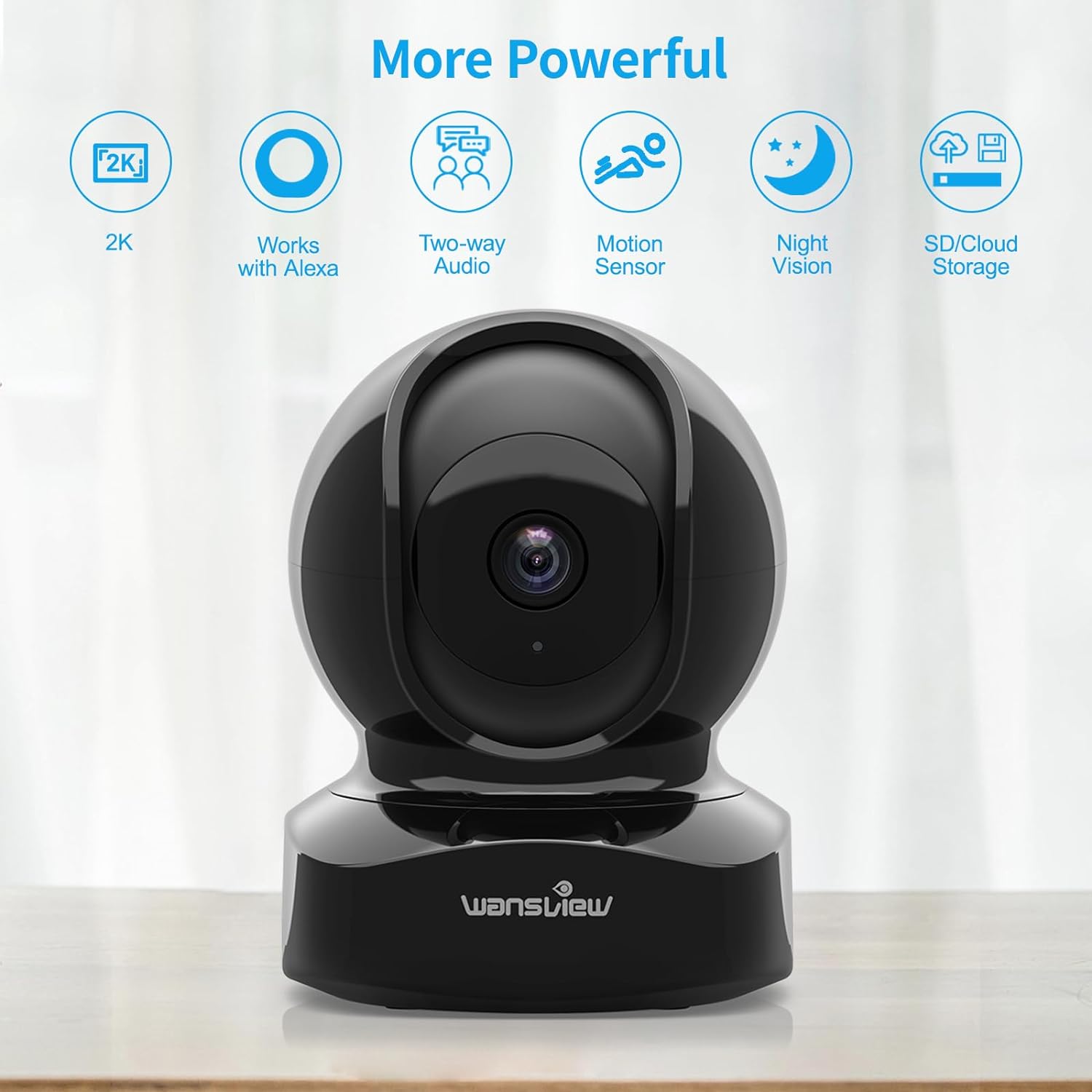 Dissection of Wansview Security Camera, IP Camera 2K, WiFi Home Indoor Camera