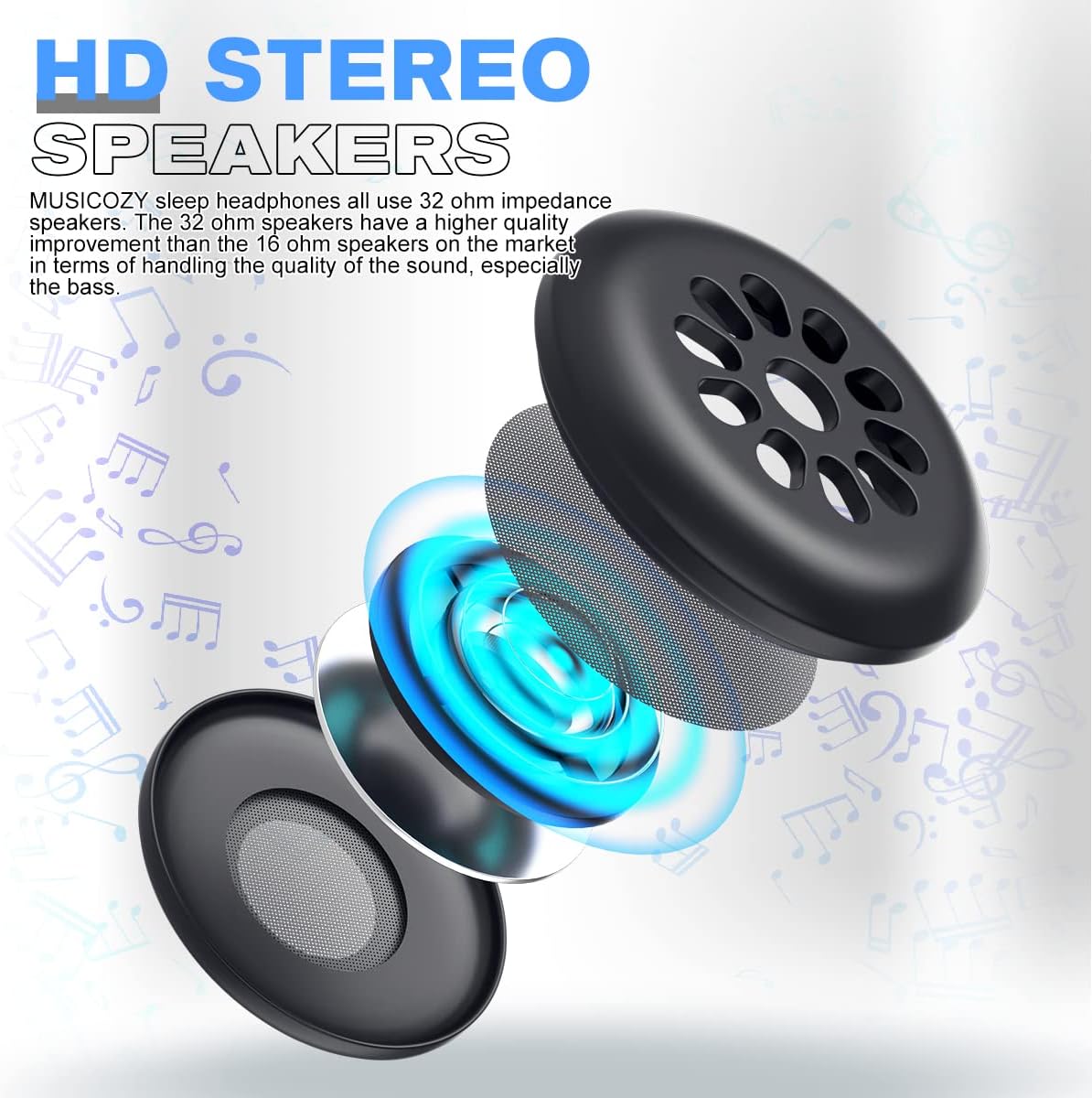 Evaluating MUSICOZY Sleep Headphones Bluetooth 5.2 Headband Sleeping Headphones Sleep Eye Mask