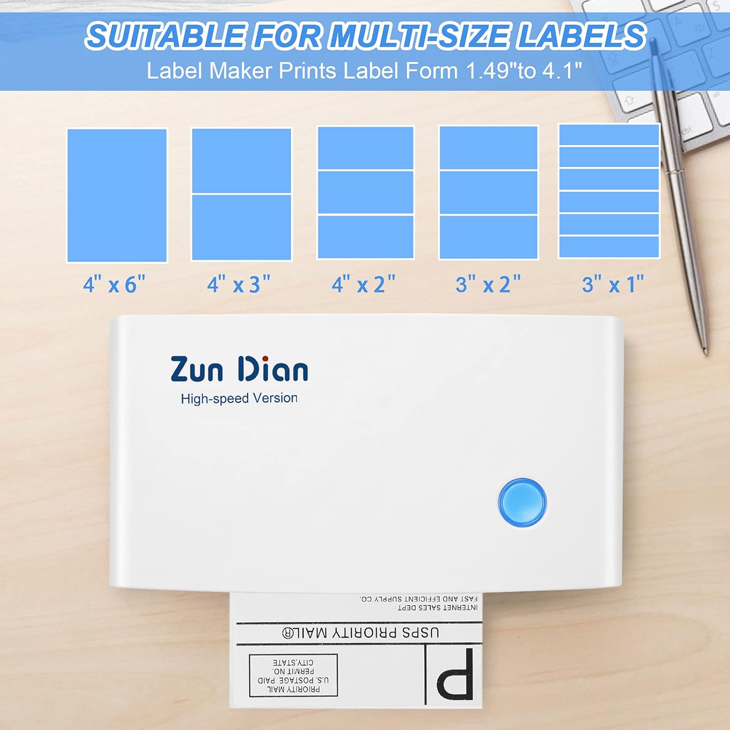 Examining ZunDian Thermal Label Printer