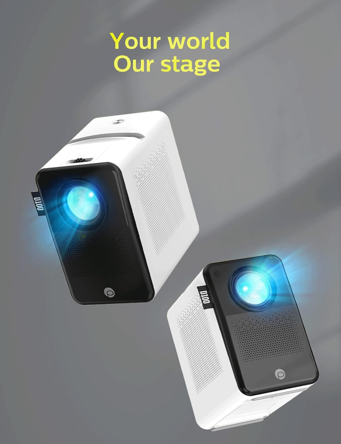 Highlight: Pixthink WiFi Bluetooth Projector D100