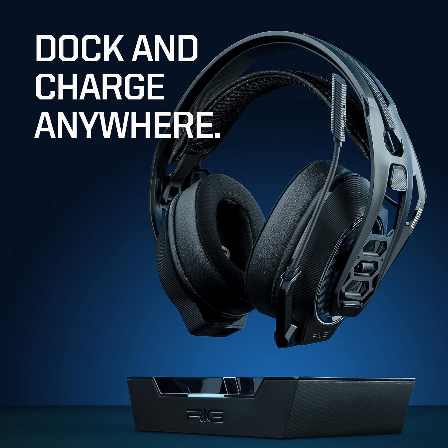 Inspecting RIG 800 PRO HS Wireless Gaming Headset and Multi-Function Base Station