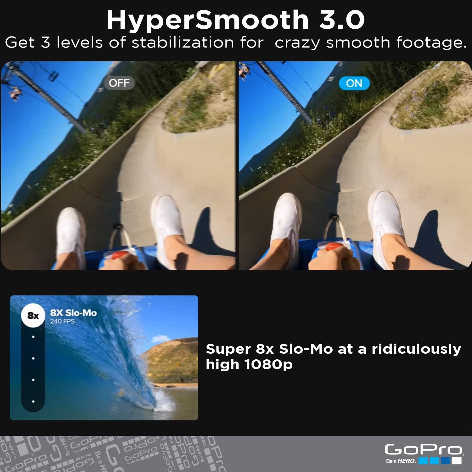 Reflection on GoPro HERO9 Black - E-Commerce Packaging