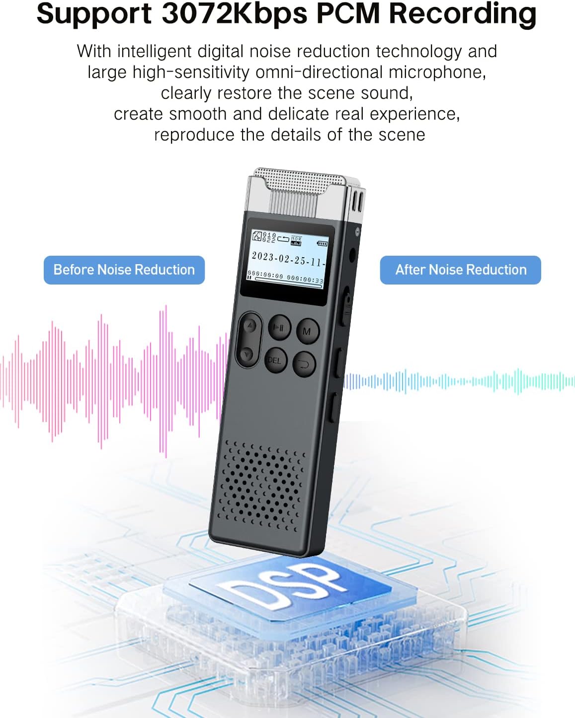 Report: 80GB Digital Voice Activated Recorder with Playback