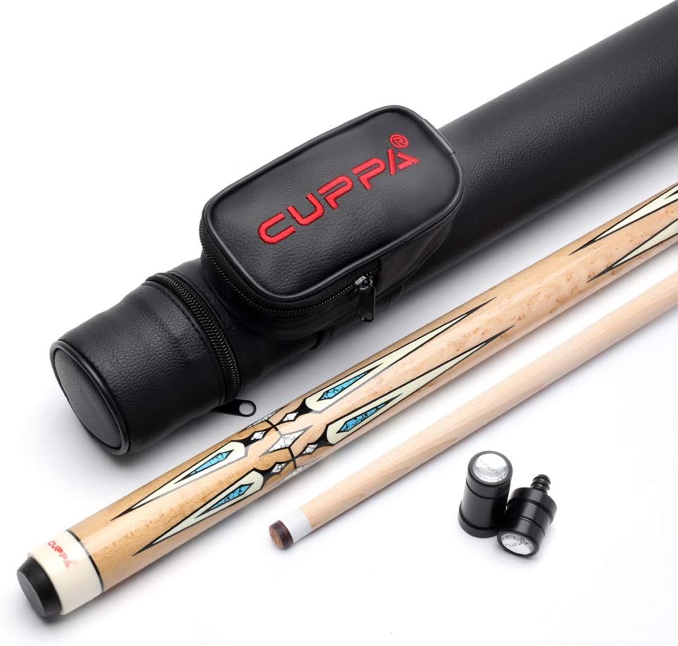 Review of CUPPA Pool Cue Sticks with Case