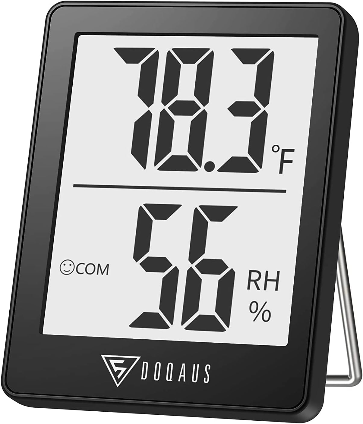 Review of DOQAUS Digital Hygrometer Indoor Thermometer Humidity Meter Room Thermometer (Black)