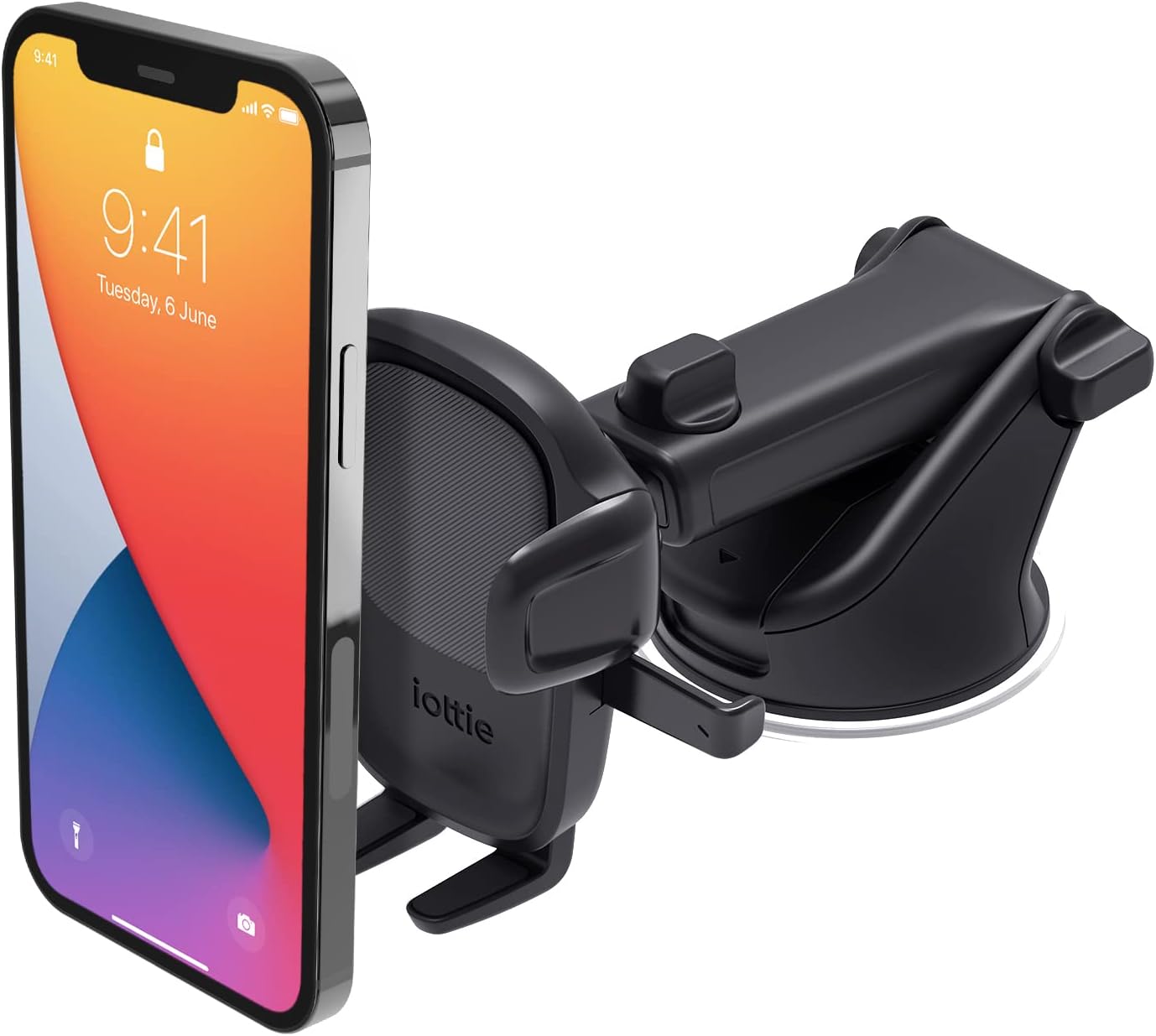 Review of iOttie Easy One Touch 5 Dashboard & Windshield Universal Car Mount Phone Holder Desk Stand