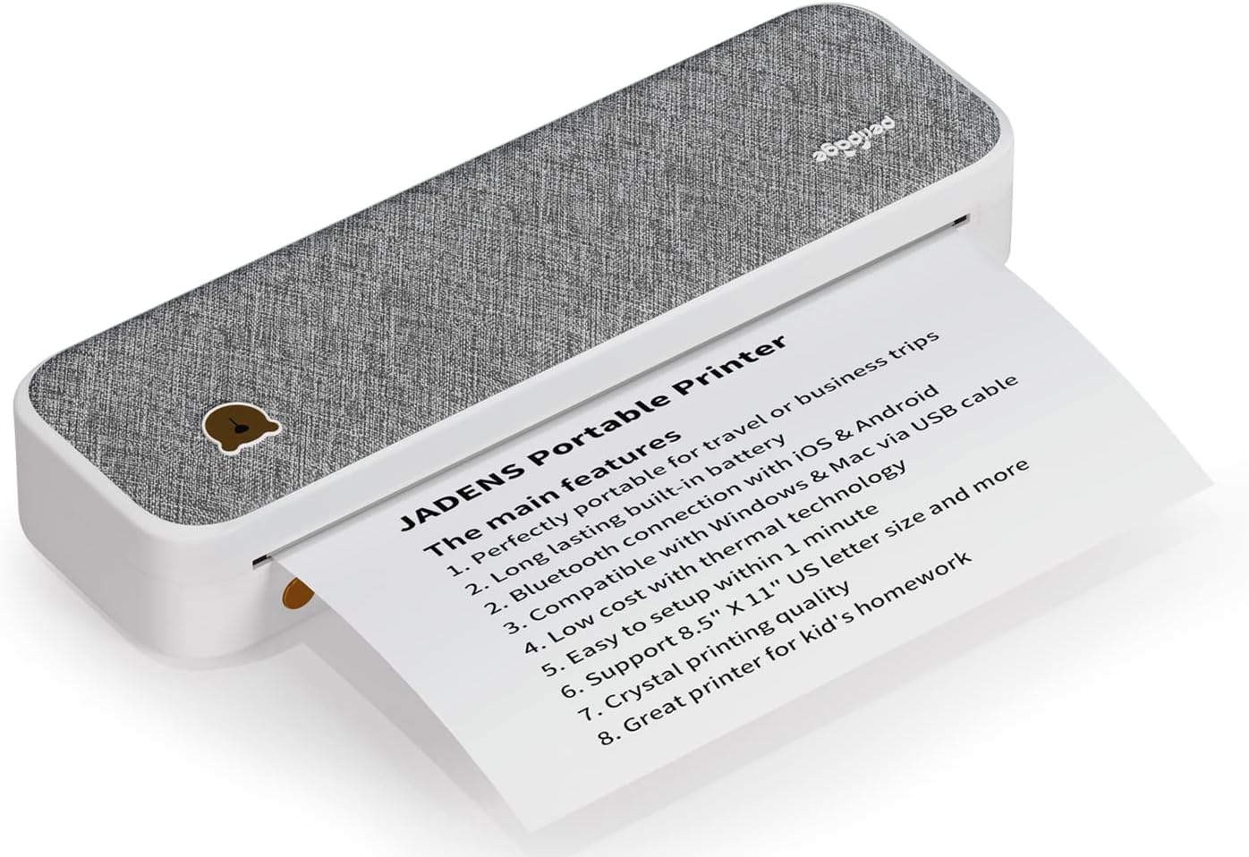 Review of JADENS Wireless Portable Printer