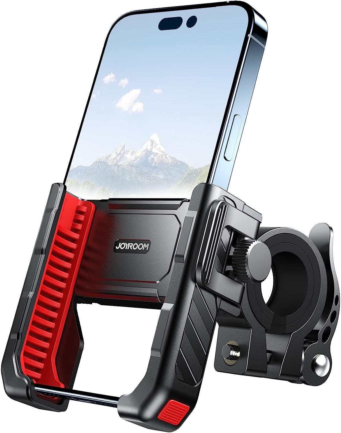 Review of JOYROOM Motorcycle Bike Phone Mount Holder: Bicycle Handlebar Cell Phone Mount - Stroller Scooter Phone Clip