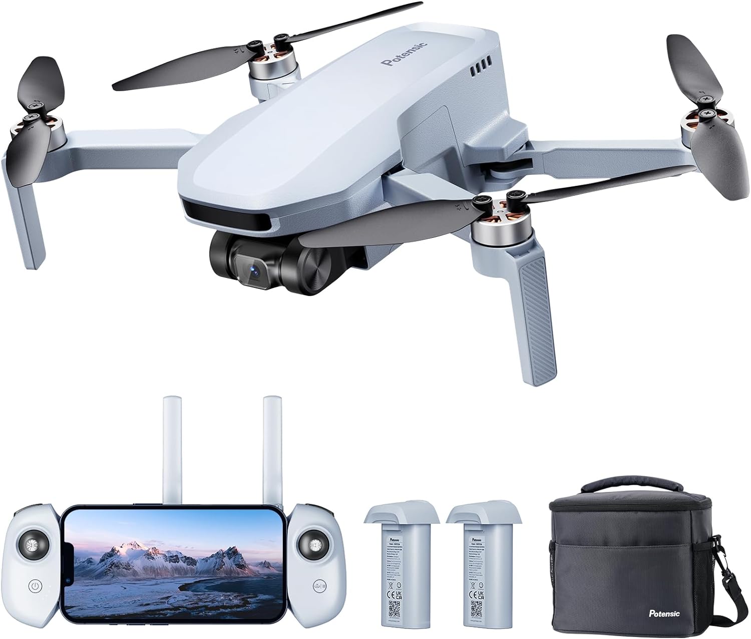 Review of Potensic ATOM SE GPS Drone with 4K EIS Camera