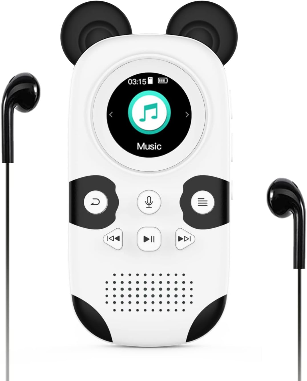 Review of RUIZU 16GB MP3 Player for Kids, Cute Panda Portable Child Music Player with Bluetooth 5.0