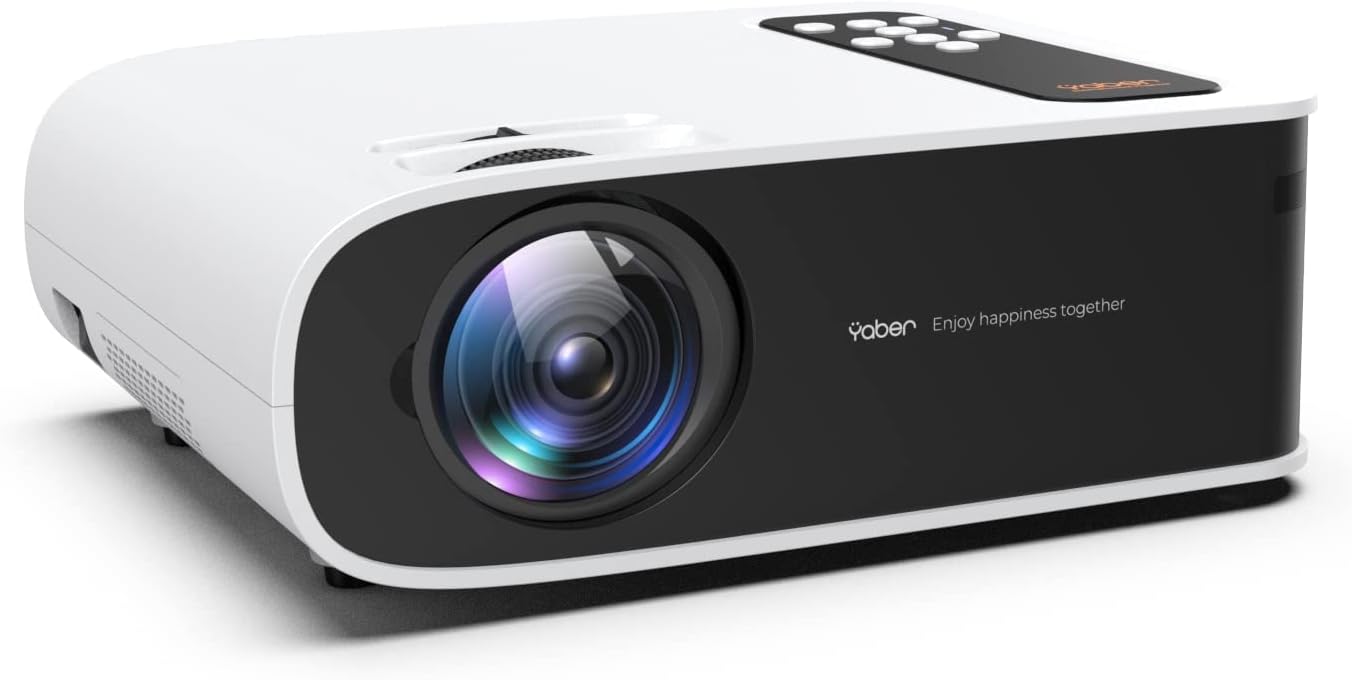 Review of YABER Pro V8 Projector with WiFi 6 and Bluetooth 2023
