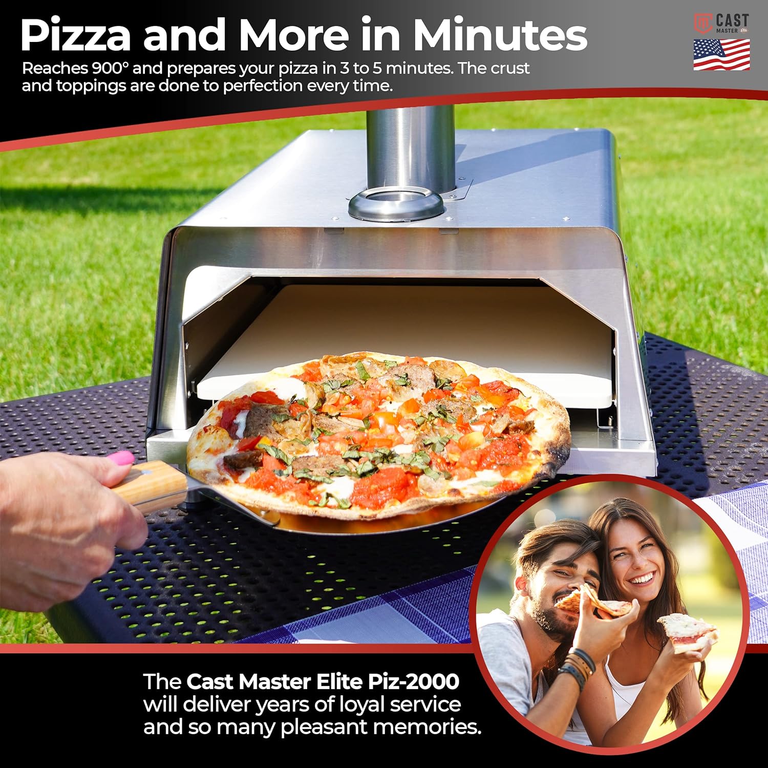Scanning Cast Master Elite PIZ-2000 Pizza Oven
