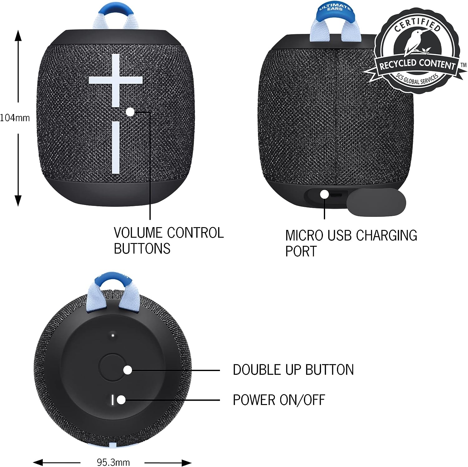 Scrutiny of Ultimate Ears WONDERBOOM 3, Small Portable Wireless Bluetooth Speaker - Active Black