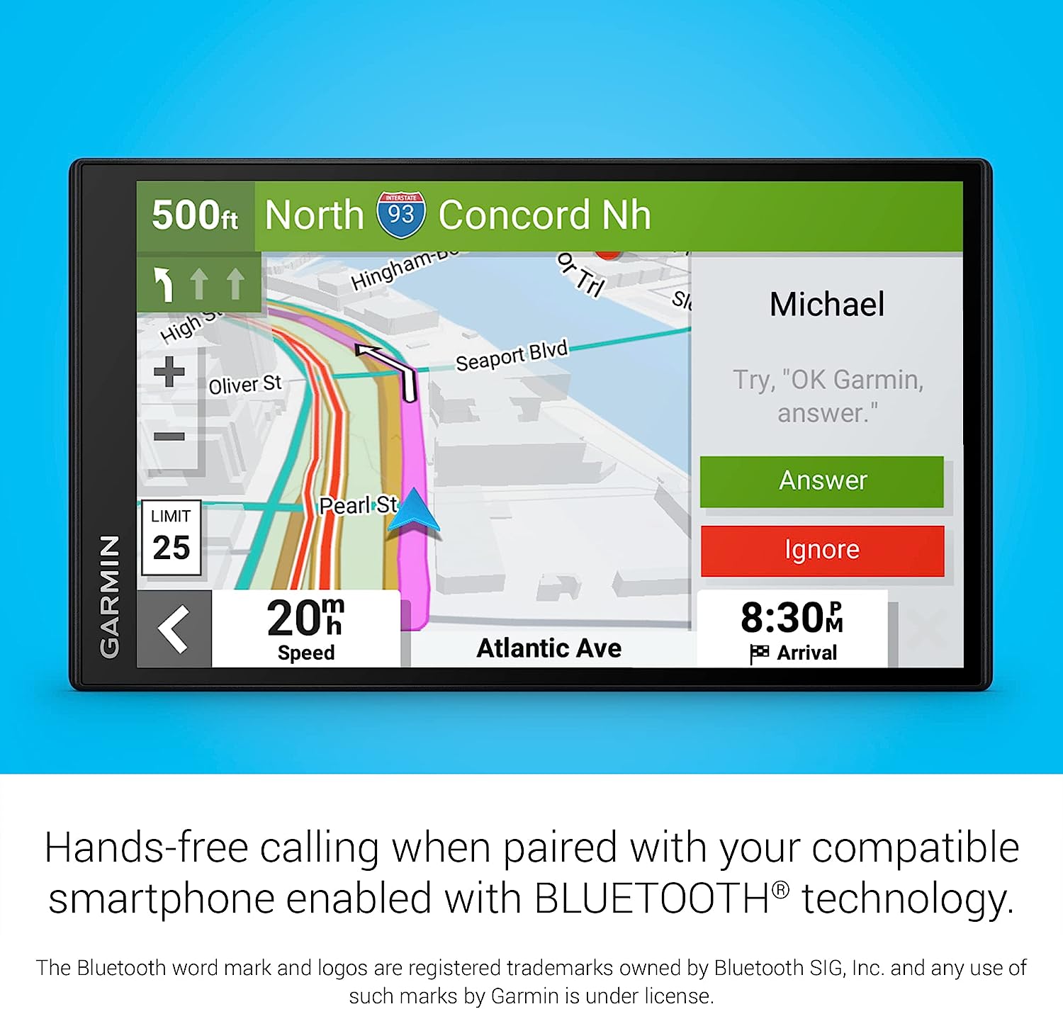 Study of Garmin DriveSmart 76, 7-inch Car GPS Navigator