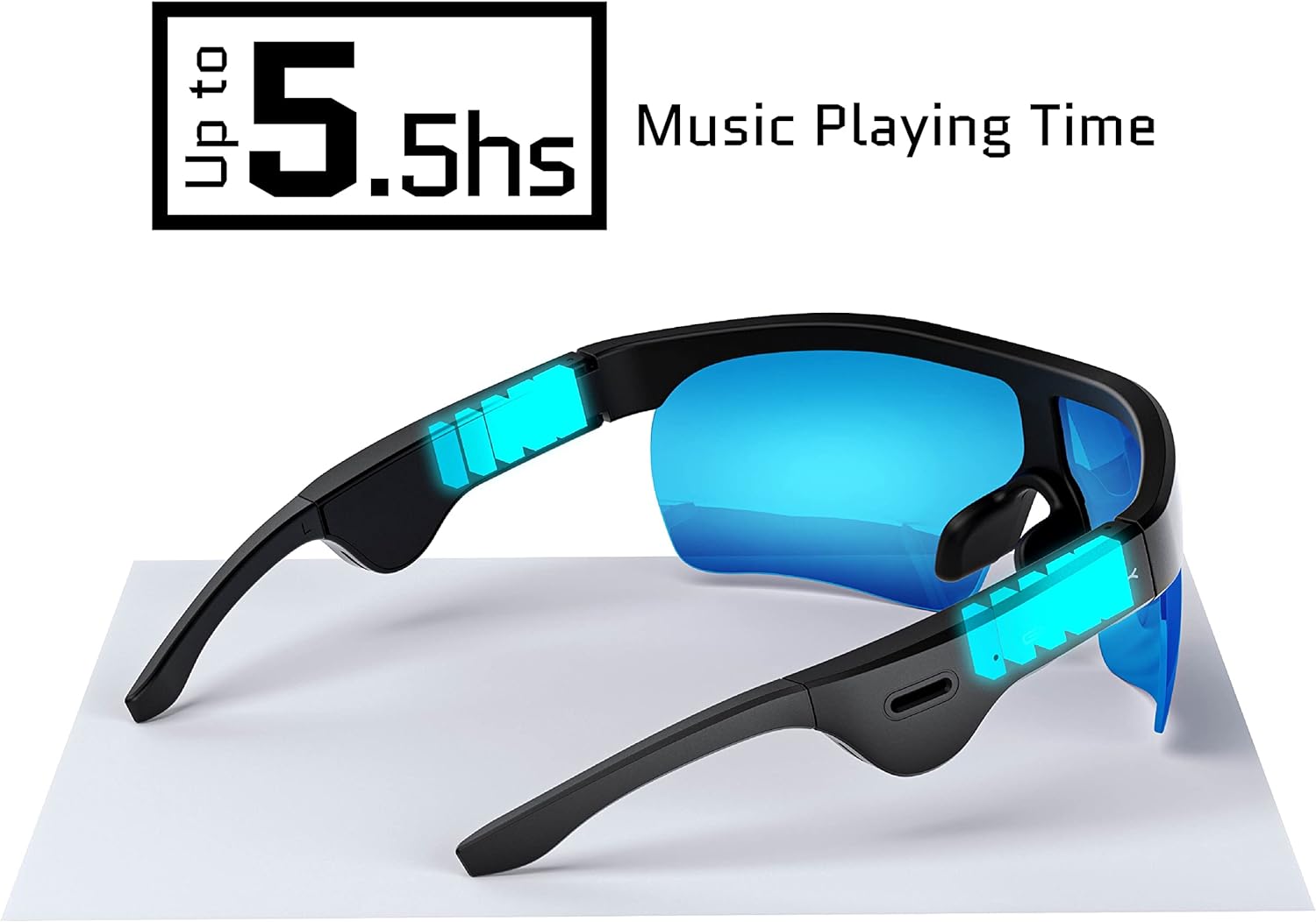 Verdict: Ghostek SHADES Wireless Audio Sunglasses Open Ear Headphones Smart Headset Speaker for Men and Women (Black)