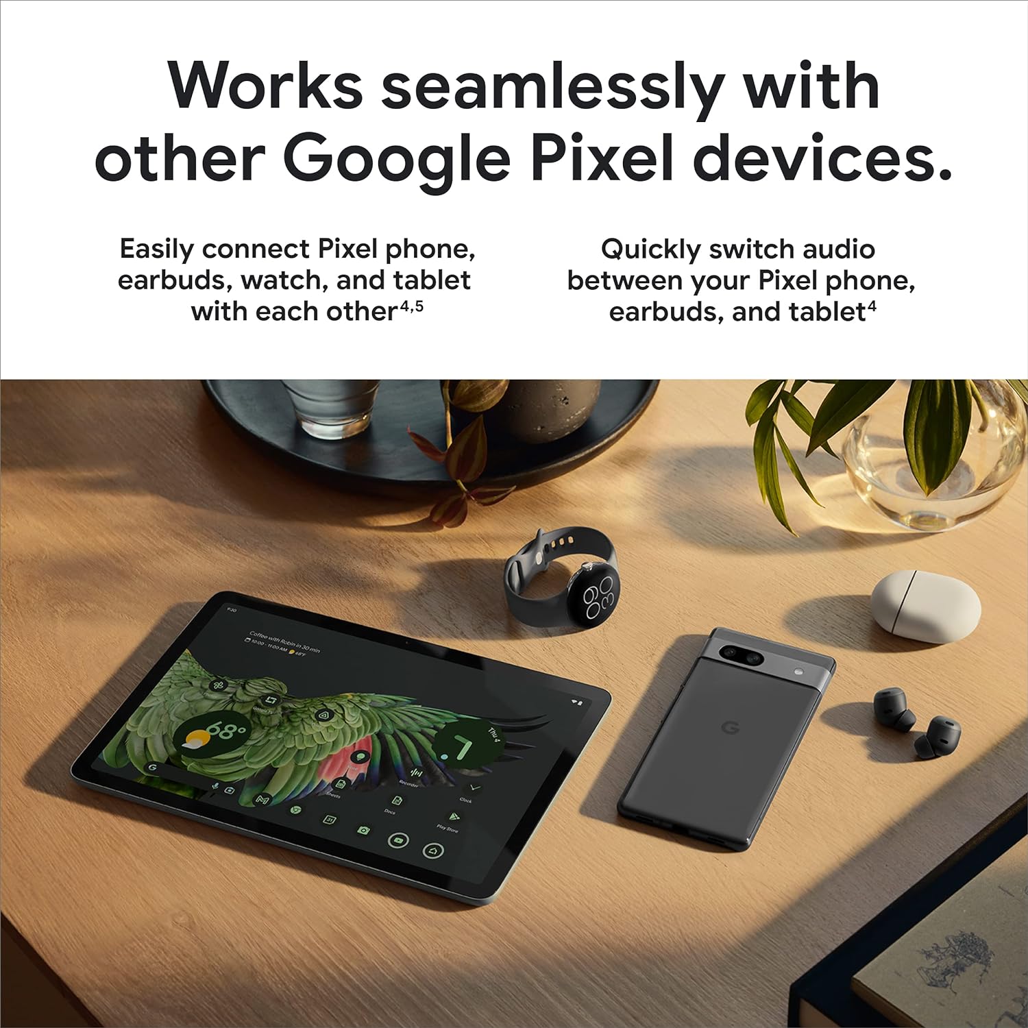 Weighing Google Pixel Tablet with Charging Speaker Dock - Porcelain/Porcelain - 128 GB